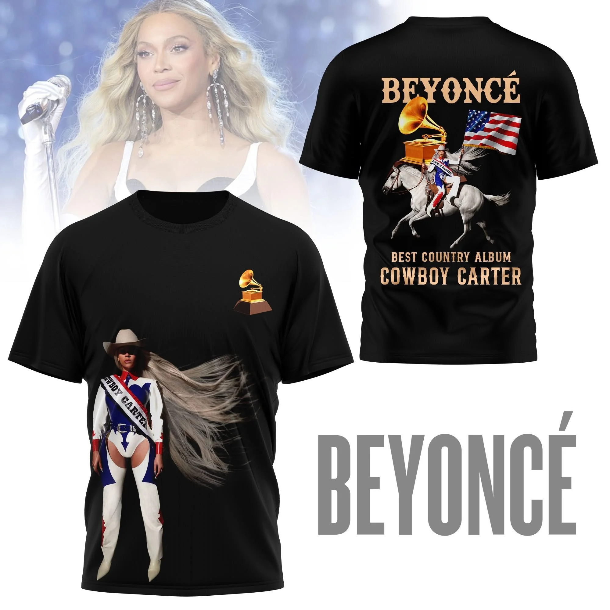 Beyonce Cowboy Carter Rodeo Circuit Tour 2025 T-Shirt Club Lovers
