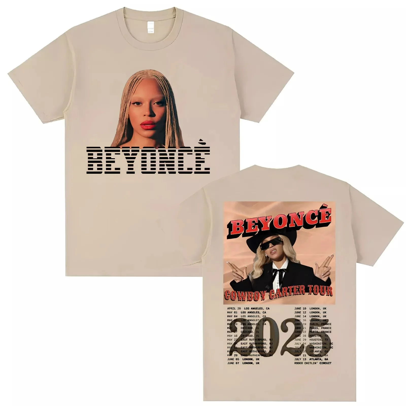 Beyonce Cowboy Carter Tour 2025 Unisex T-Shirt Gift For Beyonce Fans