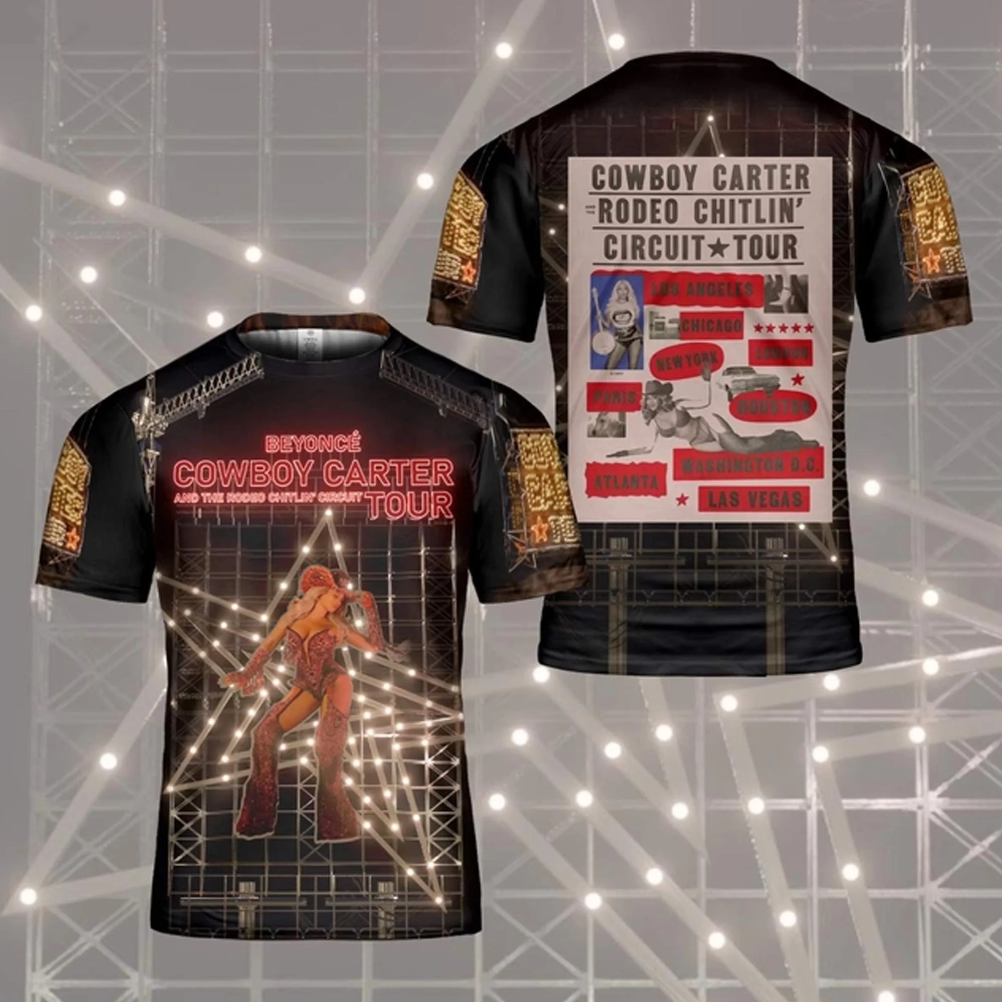 Beyonce Cowboy Carter Tour Merch T-Shirt Beyonce Cowboy Carter Tour Concert Tee