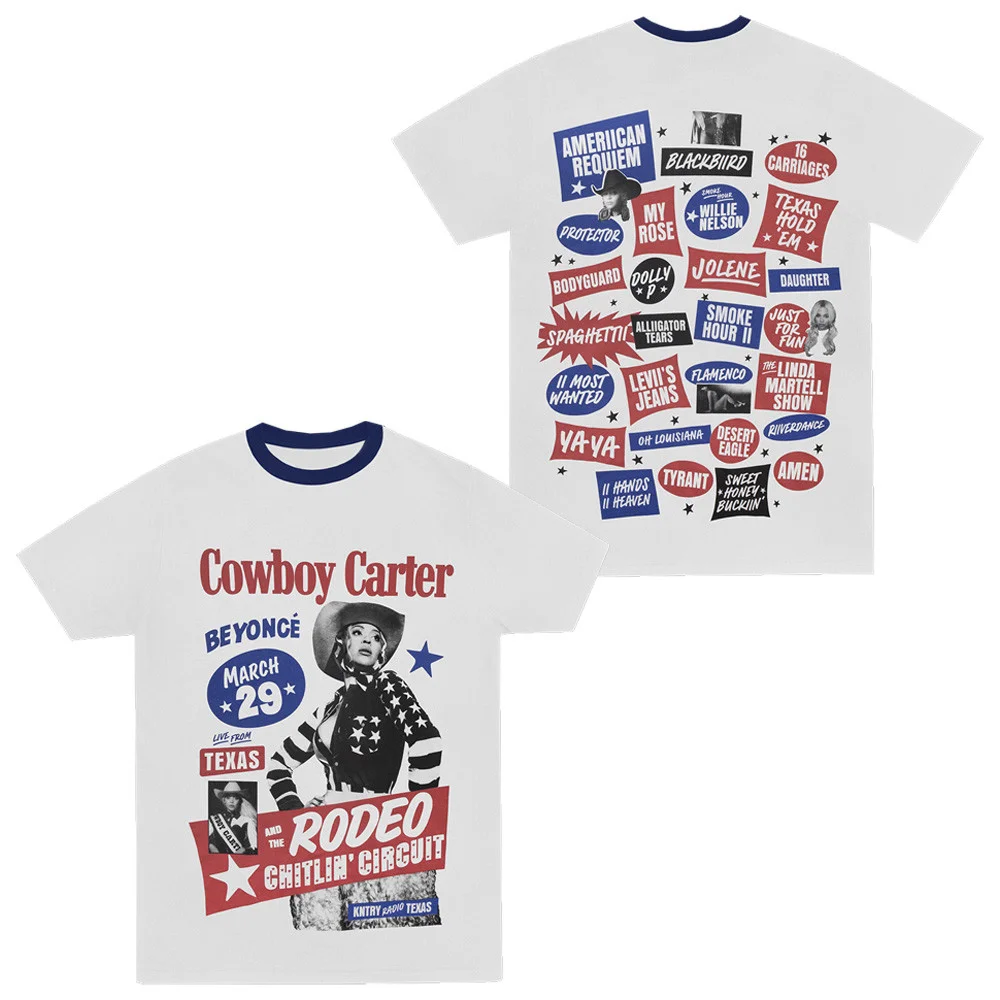 Beyonce Cowboy Carter Tour Merch T-Shirt Beyonce Cowboy Carter Concert Shirt