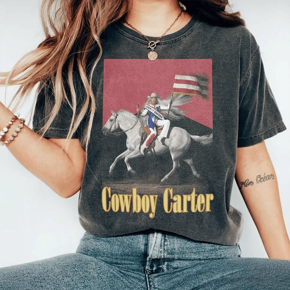Beyonce Cowboy Carter Tour Merch T-Shirt For Beyonce Lovers Fans For Her