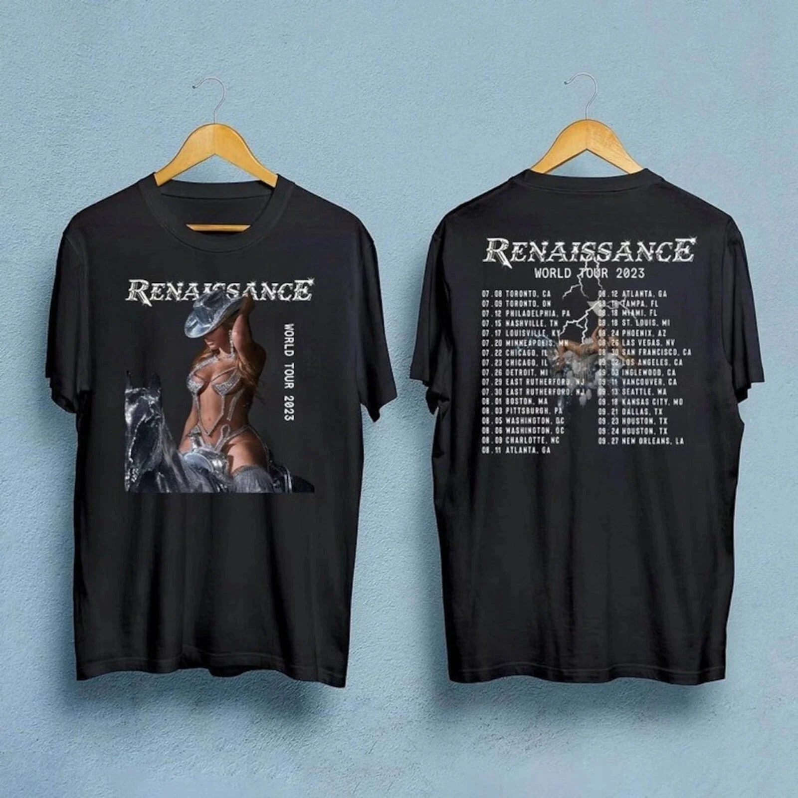 Beyonce Renaissance World Tour 2023 Shirt Vintage Music Tour T-Shirt