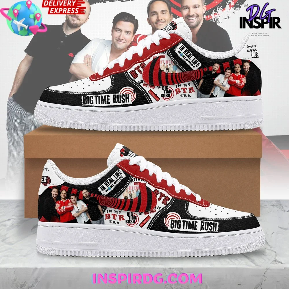Big Time Rush Limited Edition Air Force 1
