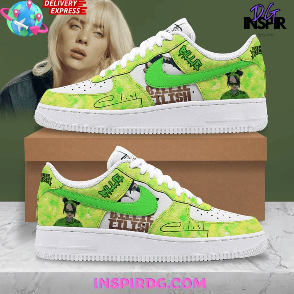 Billie Eilish Neon Vibes Limited Edition Air Force 1
