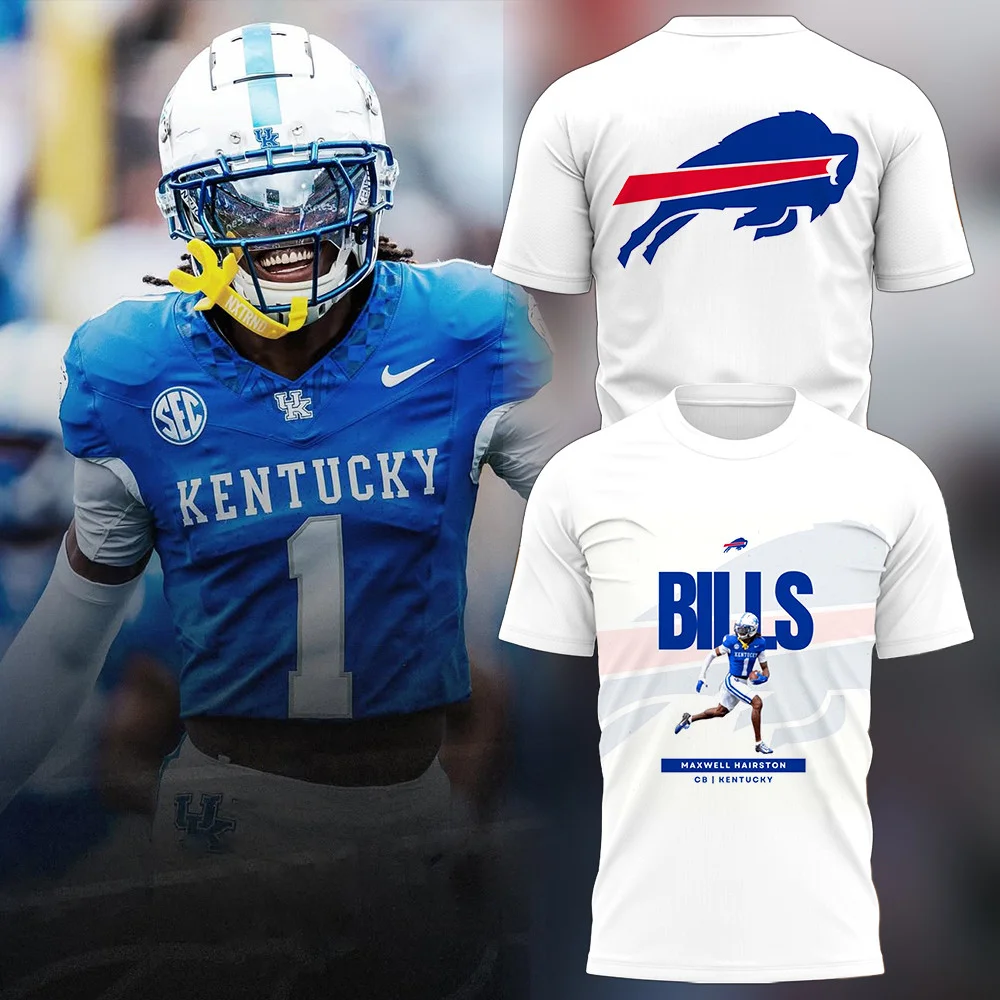 Bills Maxwell Hairston 2025 NFL Shirt Football