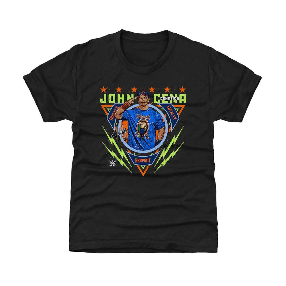 Black John Cena Salute T-Shirtentimental Gifts For Mom