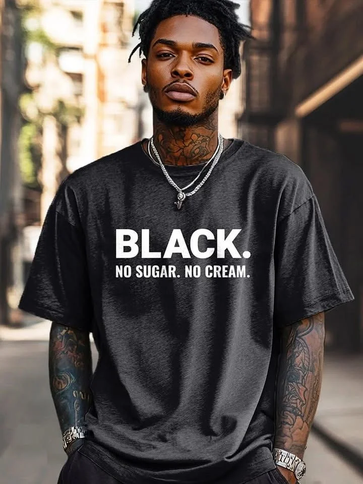 Black No Sugar No Scream T-Shirt Black History African American Shirt Gifts