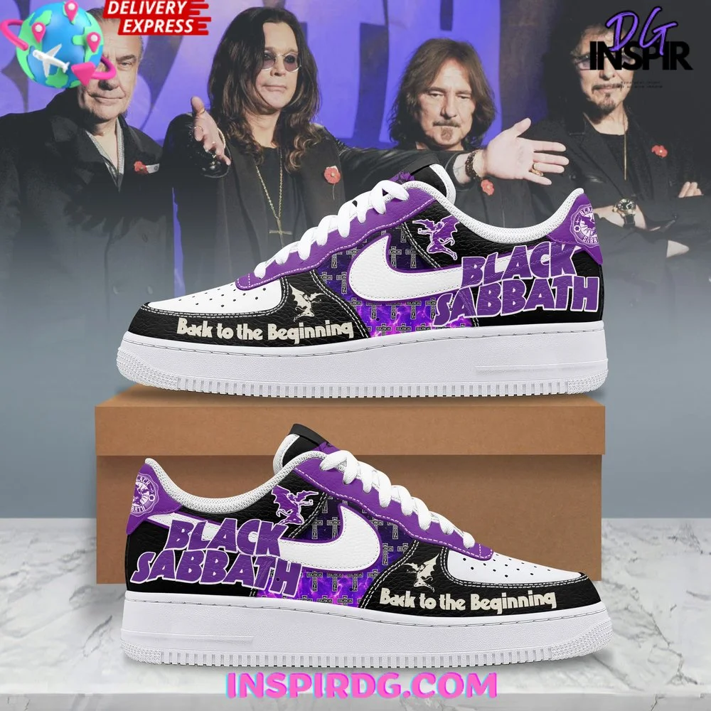 Black Sabbath Back to the Beginning Air Force 1