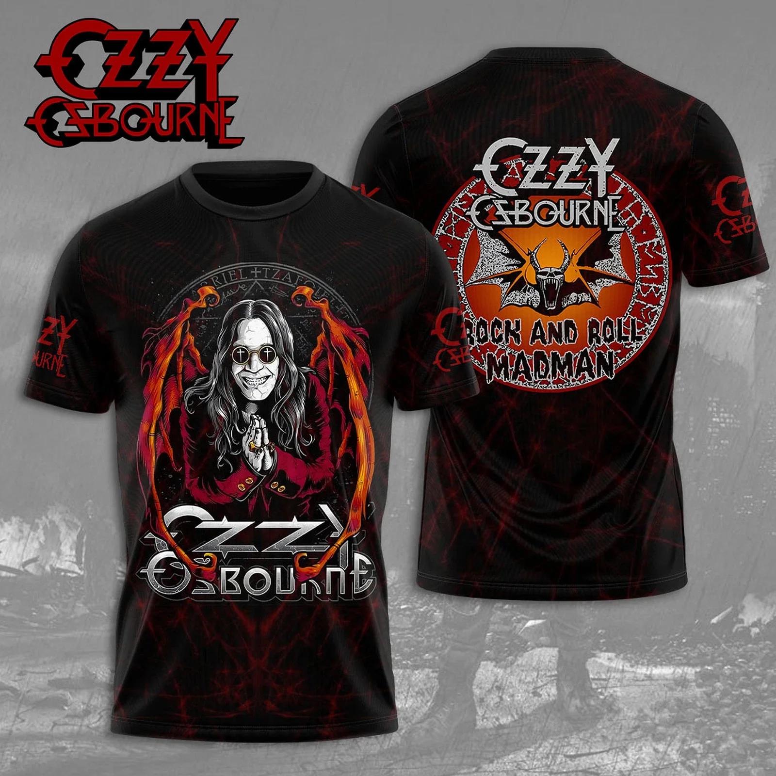 Black Sabbath x Ozzy Osbourne 3D T-Shirt Unique