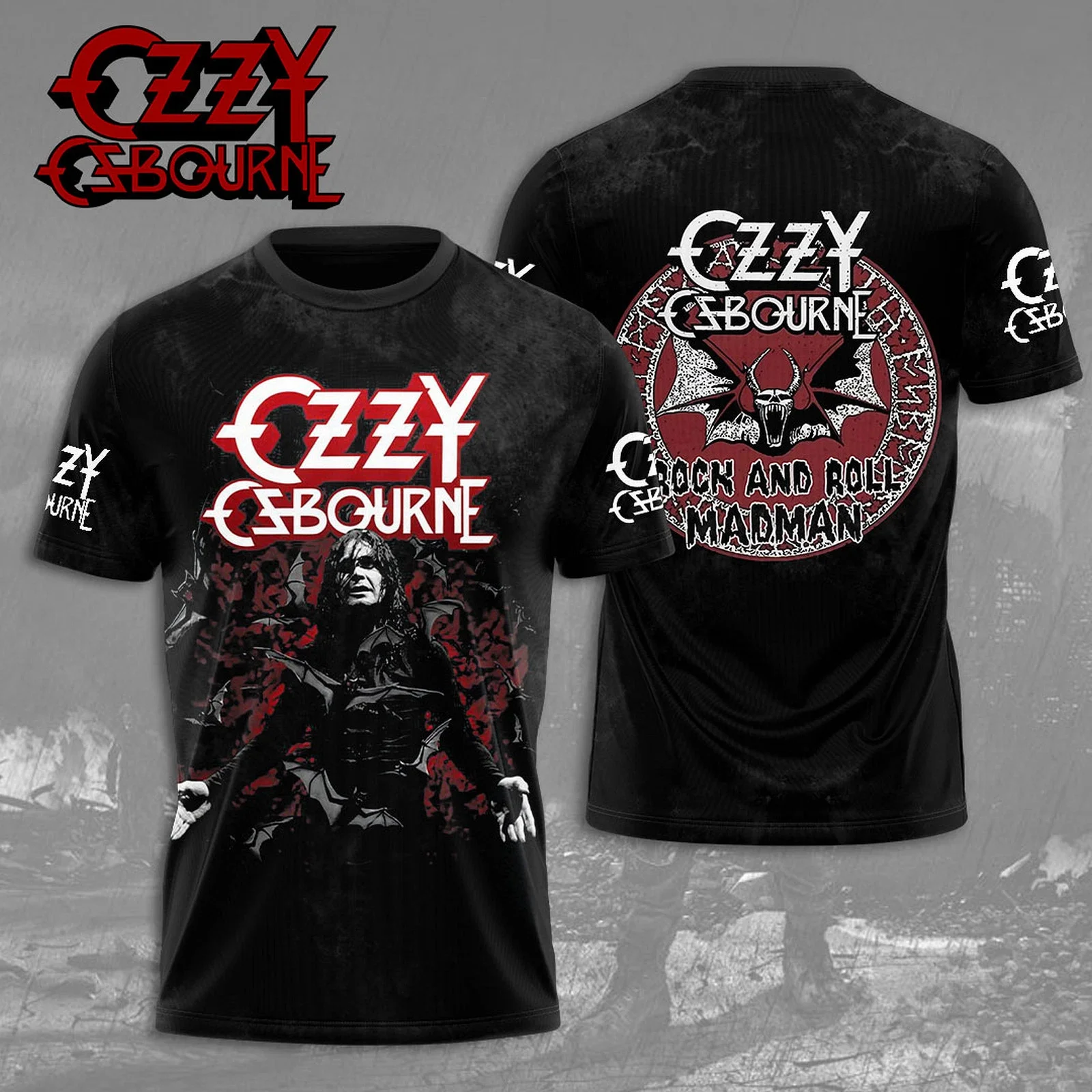 Black Sabbath x Ozzy Osbourne 3D T-Shirt Cool