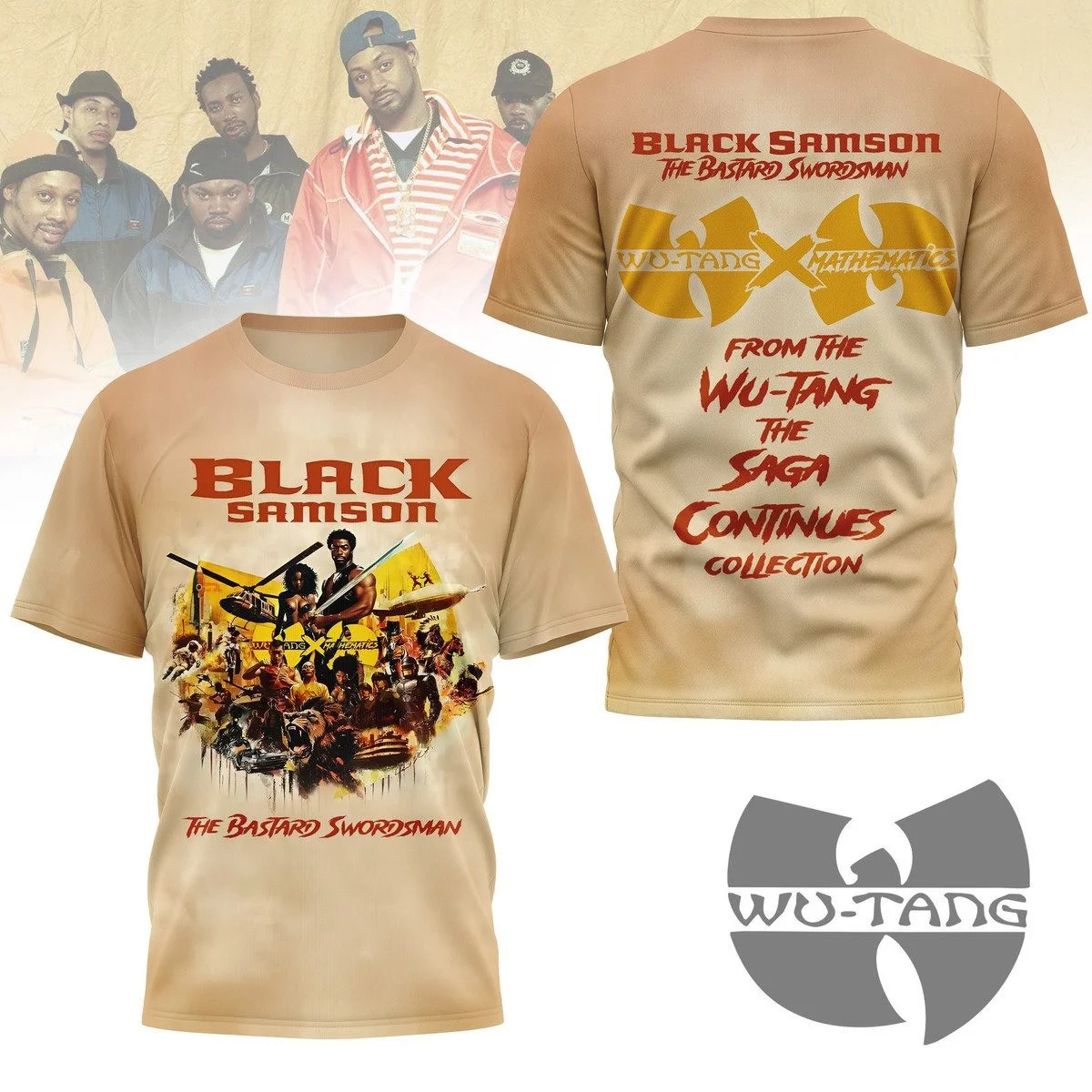 Black Samson The Bastard Swordsman T-Shirt
