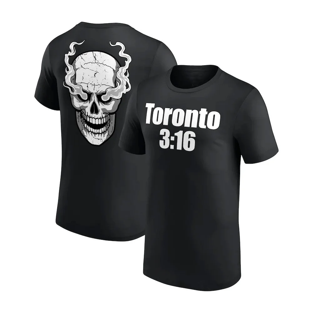 Black Stone Cold Steve Austin Toronto 3 16 T-Shirt Unique Gifts For Dad