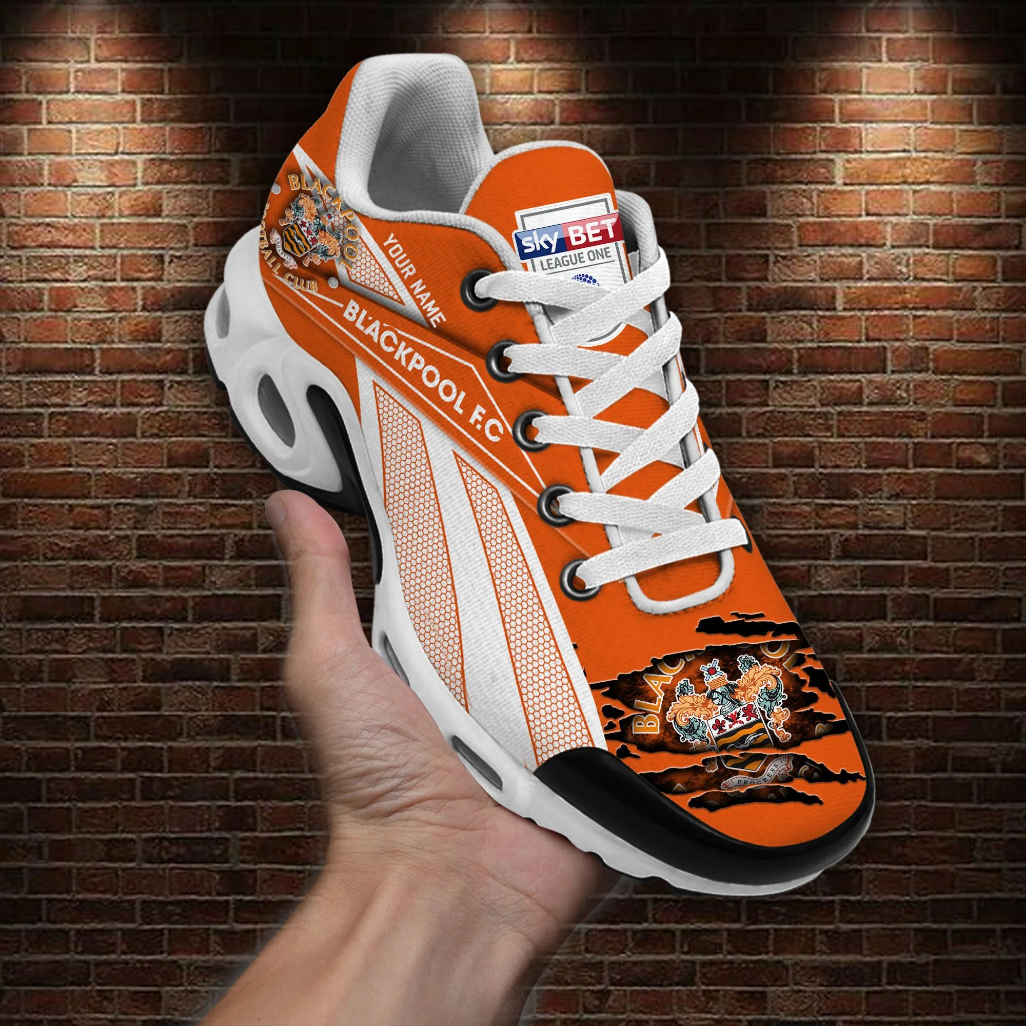 Blackpool F.C Air Max Plus Shoes Sneakers For Men And Women