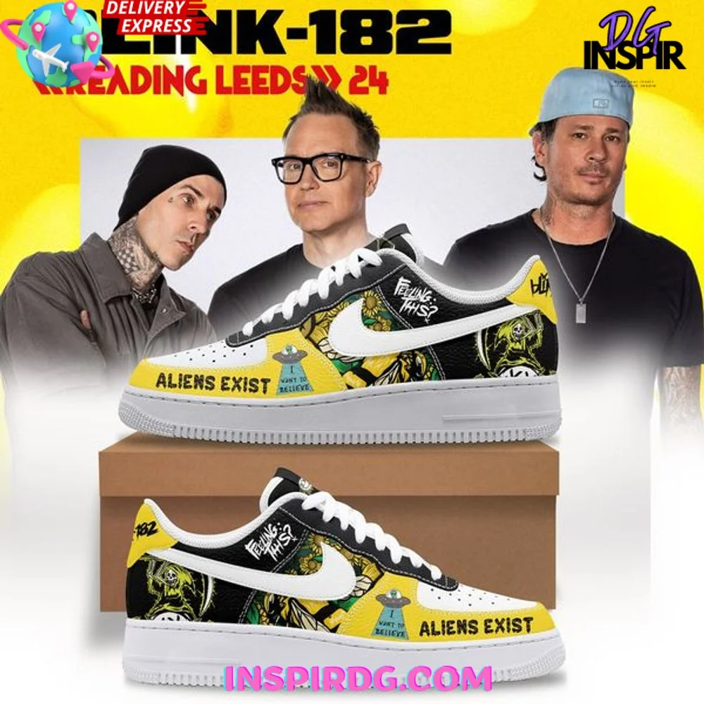Blink-182 Aliens Exist Limited Edition Air Force 1