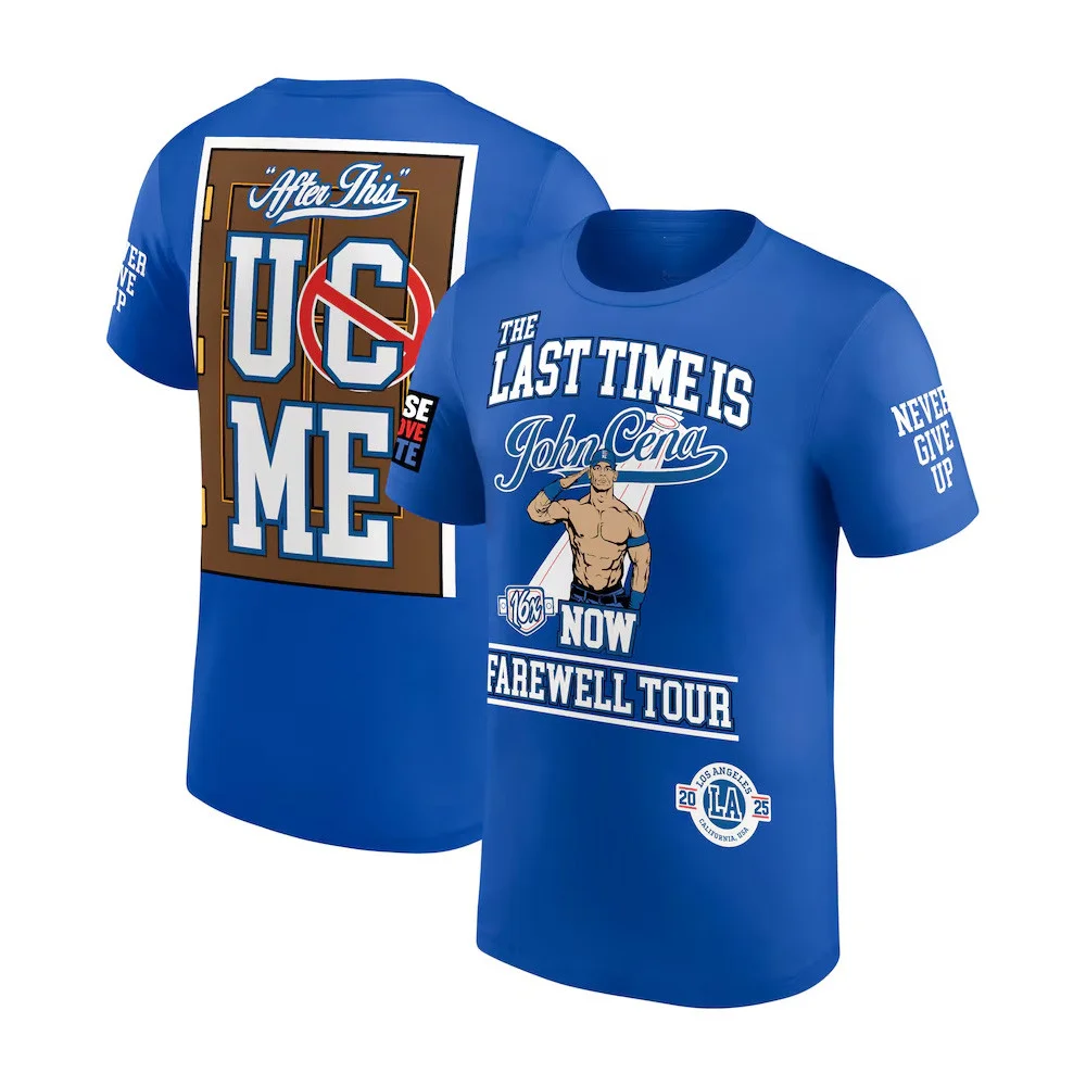 Blue John Cena Farewell Tour 2025 Los Angeles T-Shirtomething Special For Fathers Day