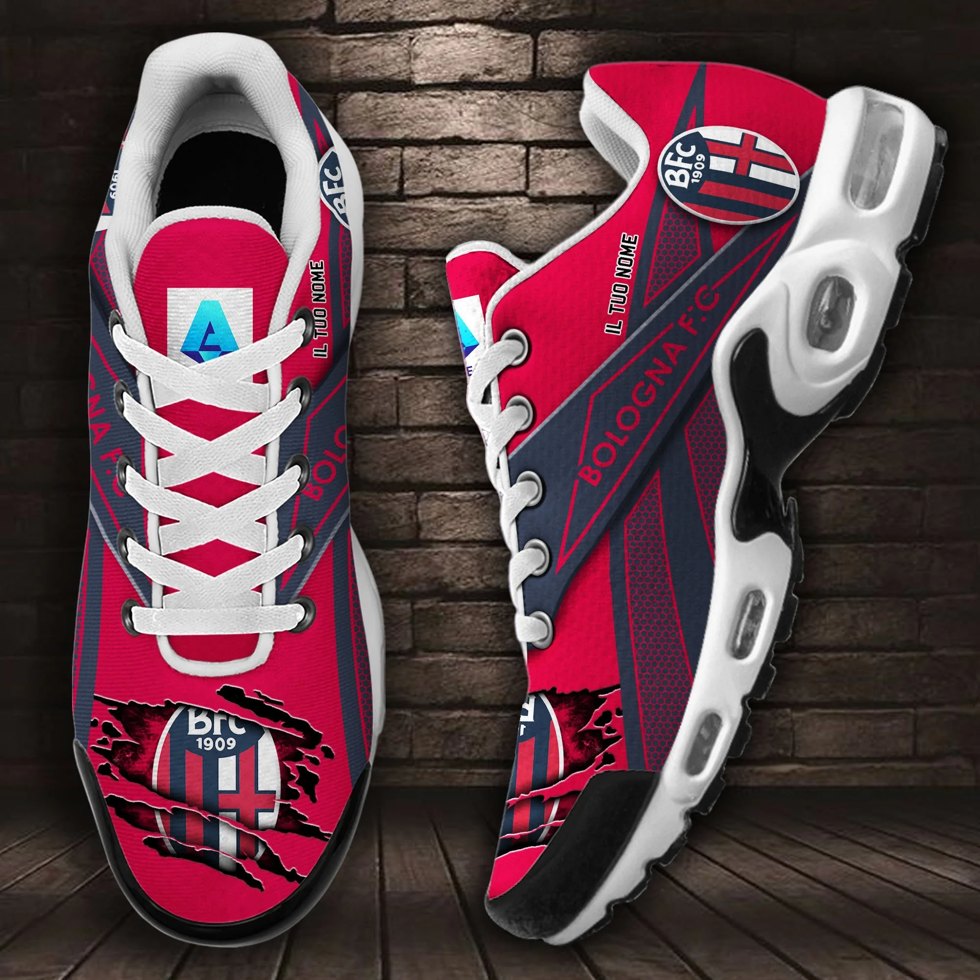 Bologna Fc 1909 Air Max Plus Shoes Sneakers For Men And Women
