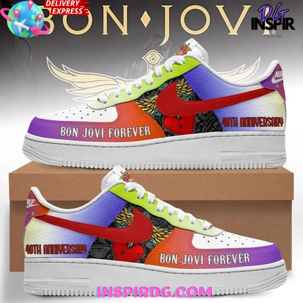 Bon Jovi Forever 40th Anniversary Air Force 1