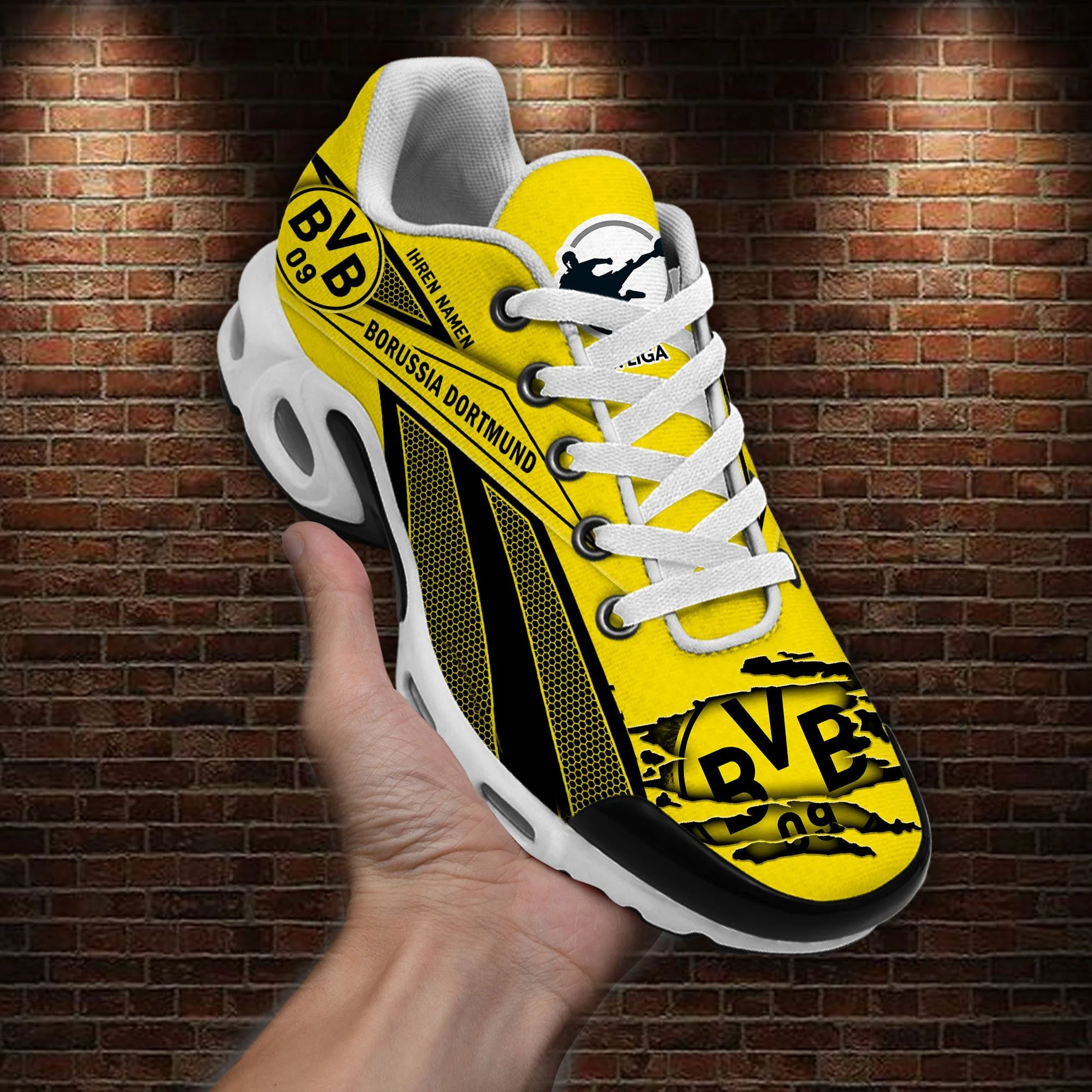 Borussia Dortmund II Air Max Plus Shoes Sneakers For Men And Women