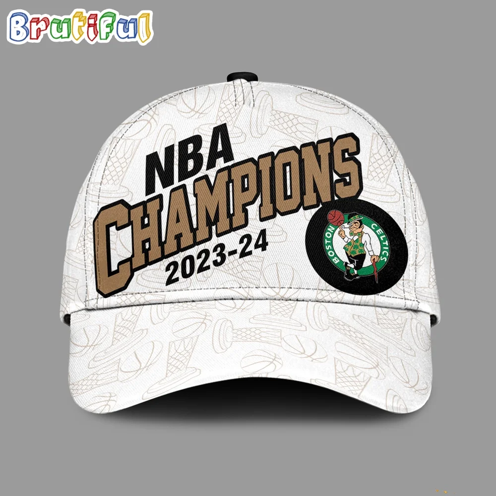 Boston Celtics 2024 NBA Finals Champions Cap
