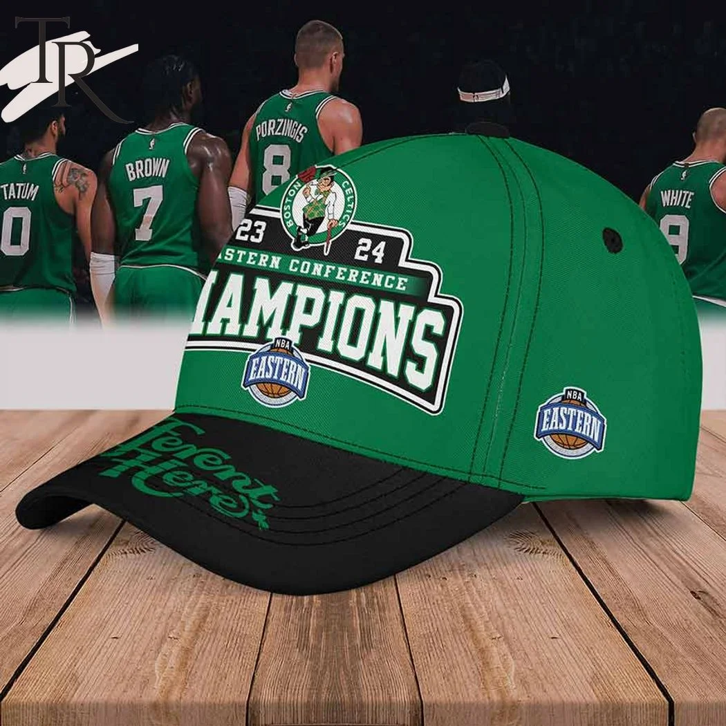 Boston Celtics 23-24 Eastern Conference Champions Classic Cap - Green