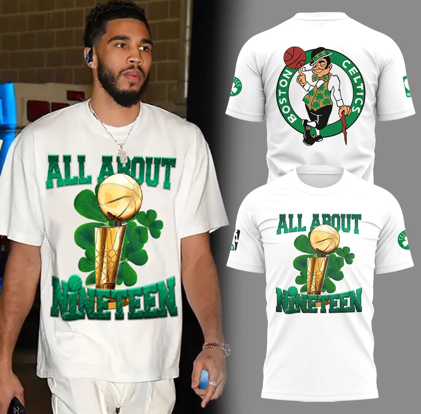 Boston Celtics All About 19 T-Shirt For Basketball Players Gifts For Basketball Players