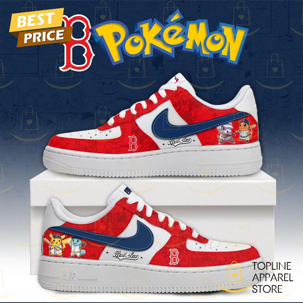 Boston Red Sox x Po kemon Go Air Force 1