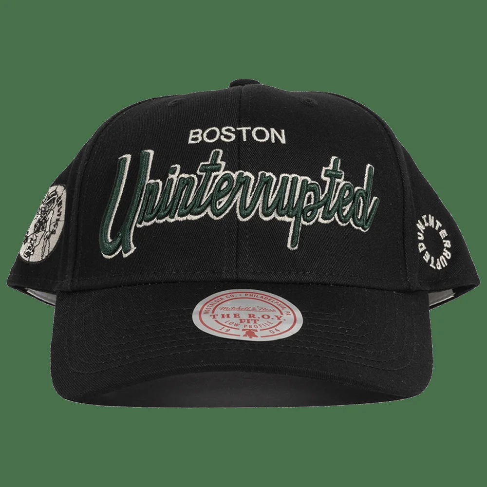 Boston Uninterrupted Hat Embroidered Father's Day Gifts For Dad