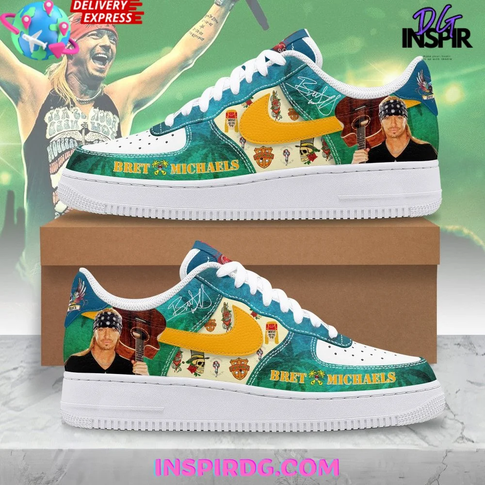 Bret Michaels Limited Edition Air Force 1