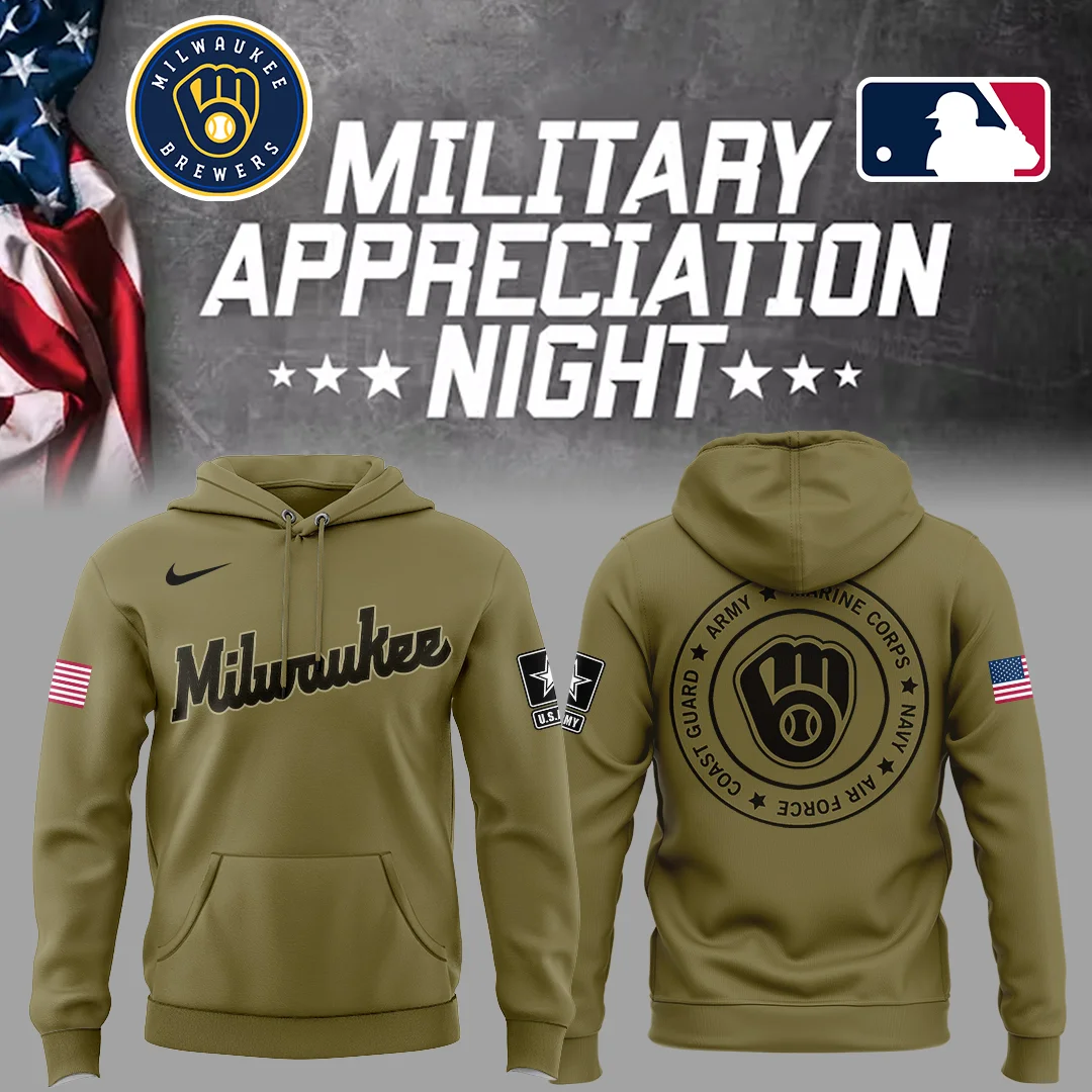 Brewers x Military Appreciation Night Hoodie