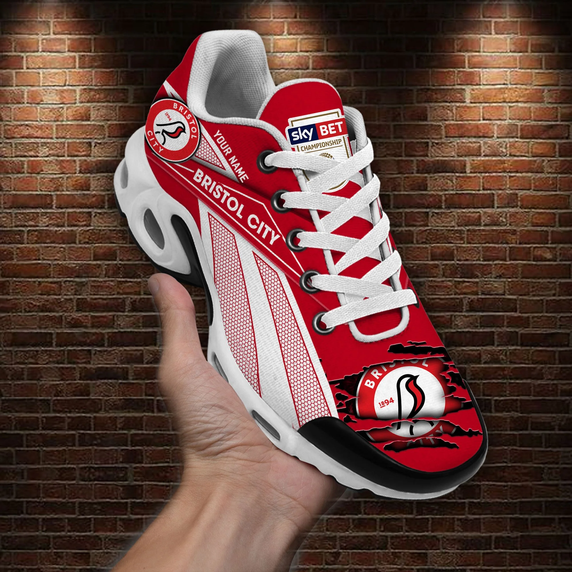 Bristol City Air Max Plus Shoes Sneakers For Men And Women