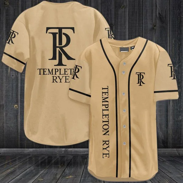 Brown Templeton Rye Baseball Jersey Style5228