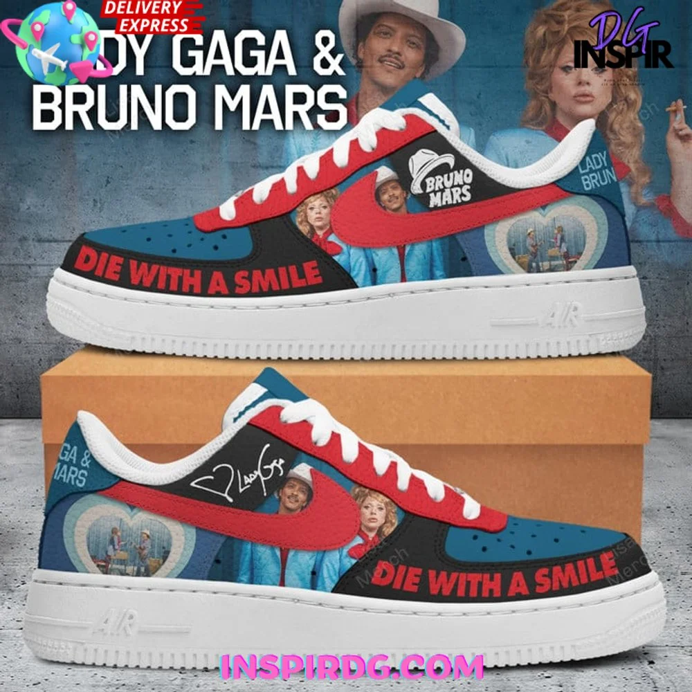 Bruno Mars x Lady Gaga Limited Edition Air Force 1