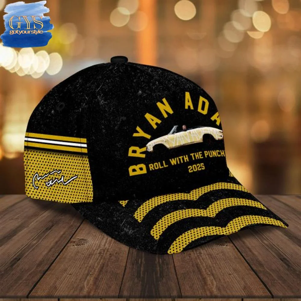 Bryan Adams Tour 2025 Classic Cap