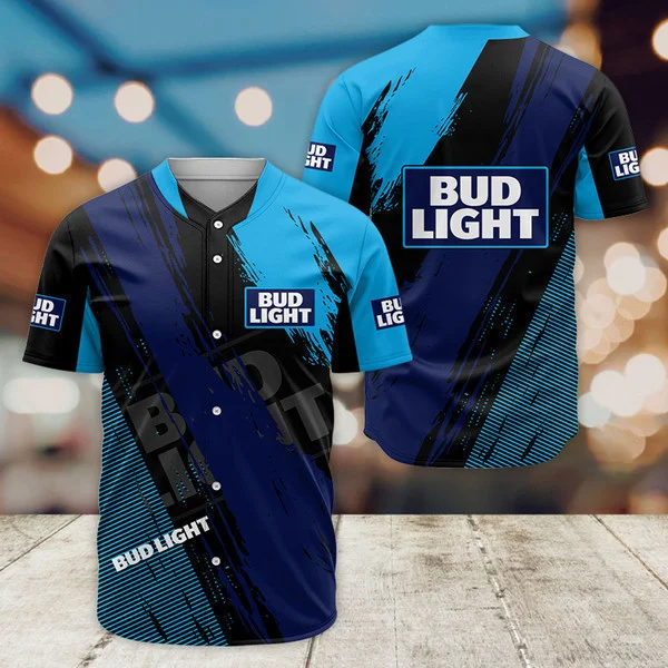 Bud Light E-Sports Gaming Baseball Jersey Style6512