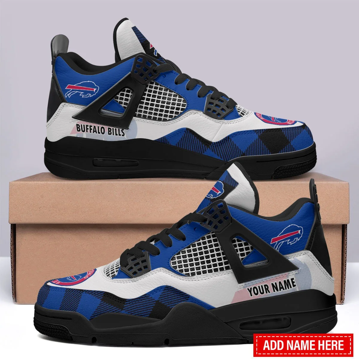 Buffalo Bills AJ4 Sneakers 11