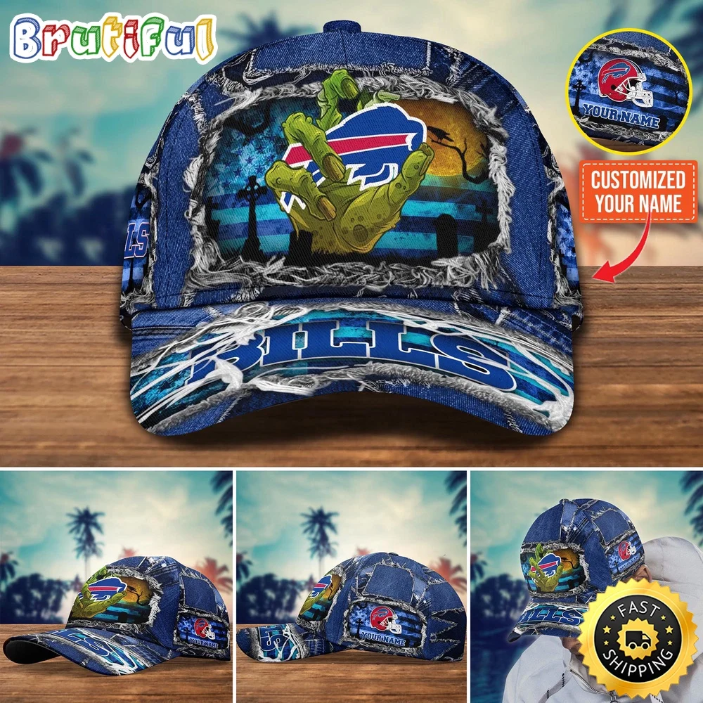 Buffalo Bills Baseball Cap Halloween Cap Customize For This Season