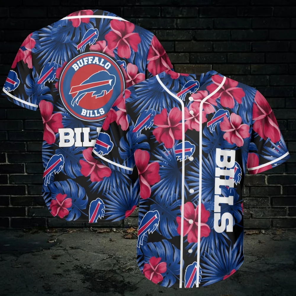 Buffalo Bills Baseball Jersey 980