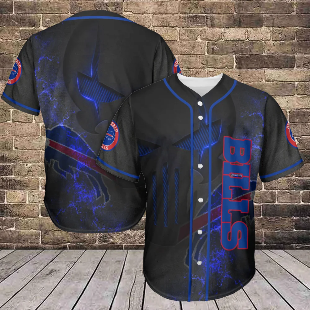 Buffalo Bills Baseball Jersey Azcbjs134
