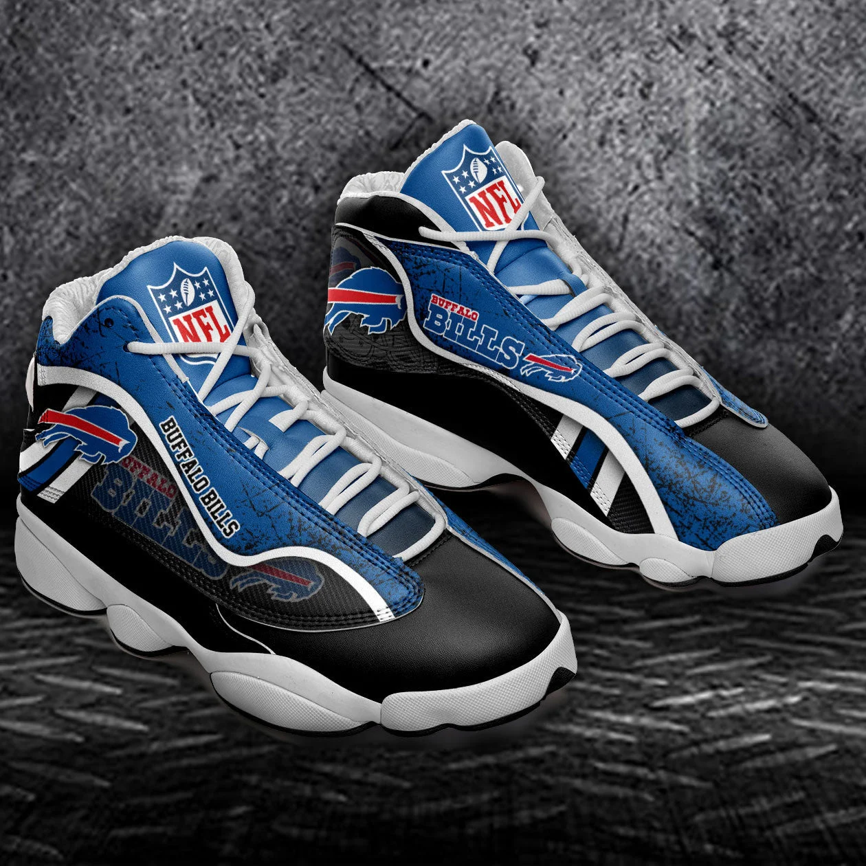 Buffalo Bills NFL AJ13 Sneakers Shoes For Men And Women 3