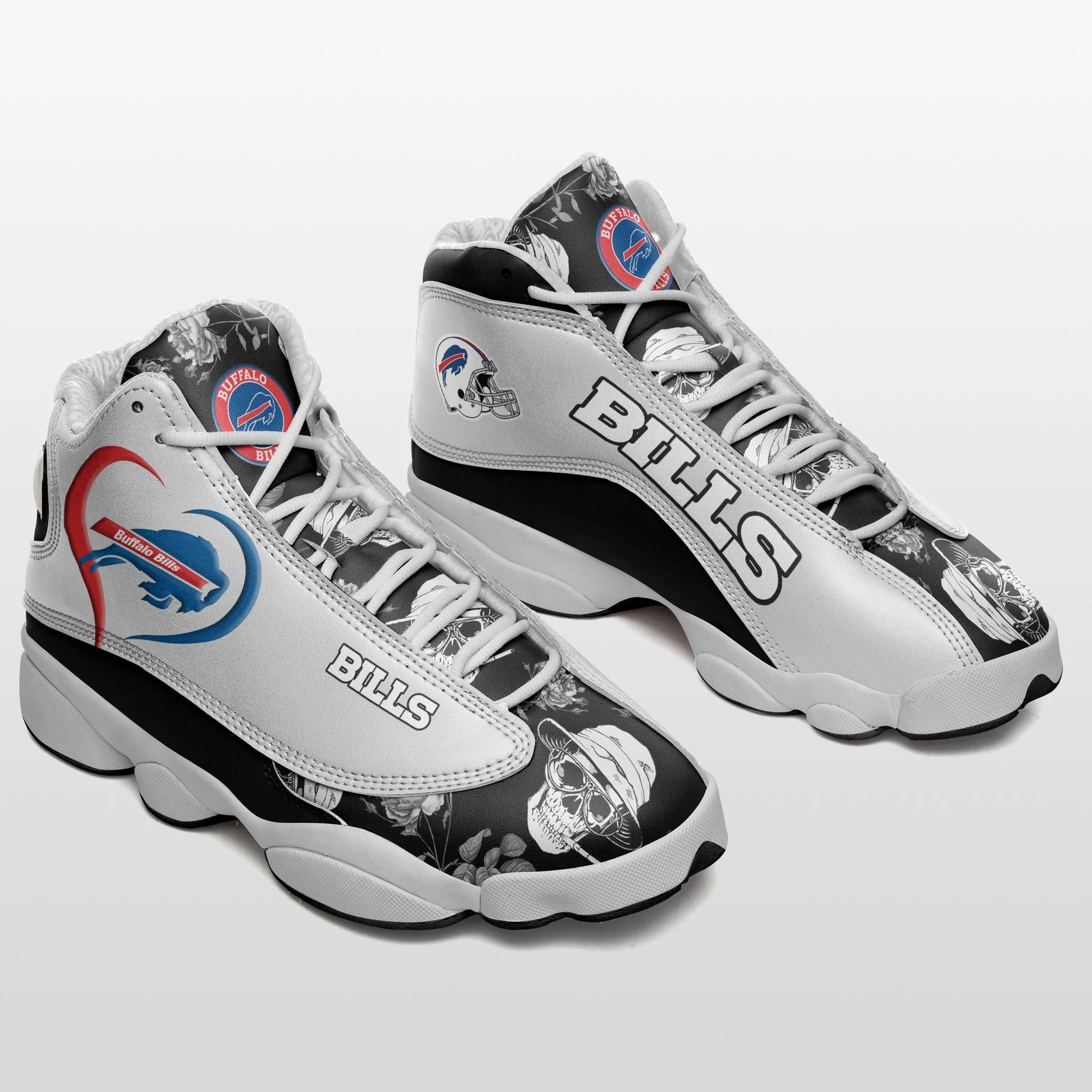 Buffalo Bills NFL AJ13 Sneakers Shoes For Men And Women 22