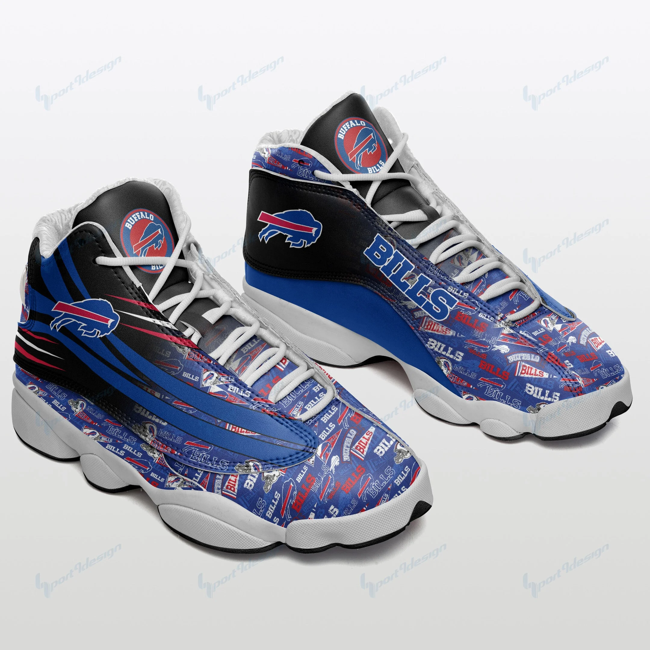 Buffalo Bills NFL AJ13 Sneakers Shoes For Men And Women 18