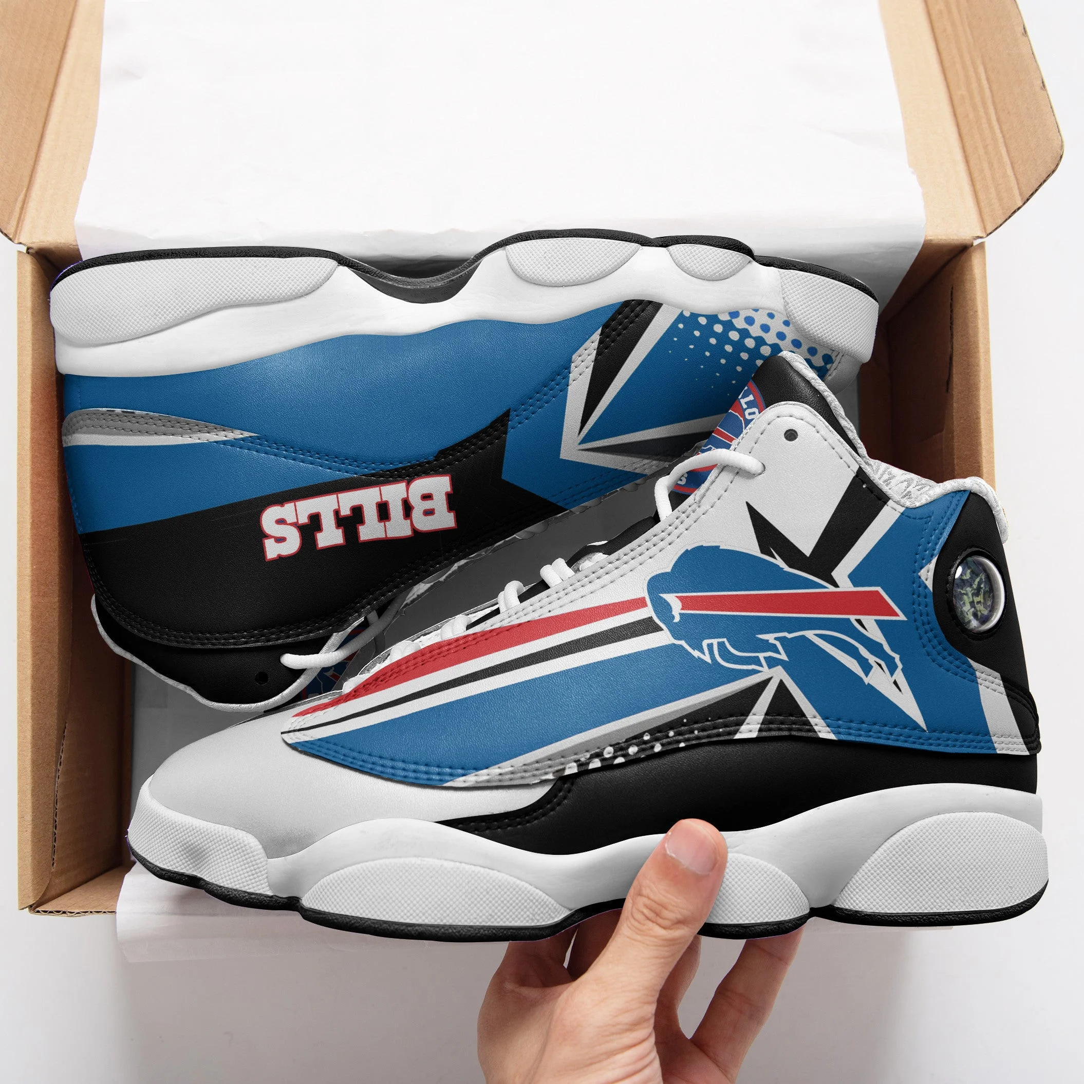 Buffalo Bills NFL AJ13 Sneakers Shoes For Men And Women 26