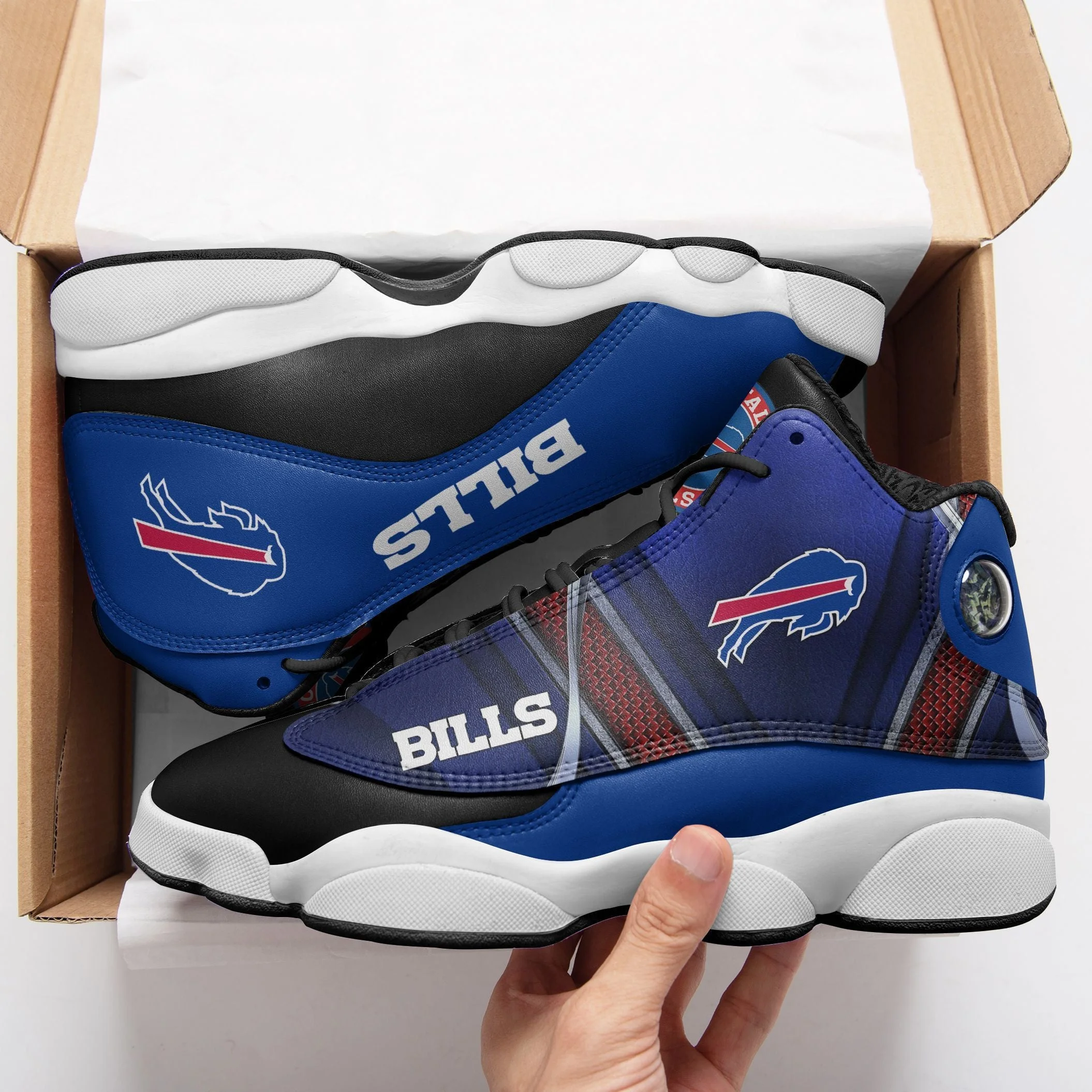 Buffalo Bills NFL AJ13 Sneakers Shoes For Men And Women 29