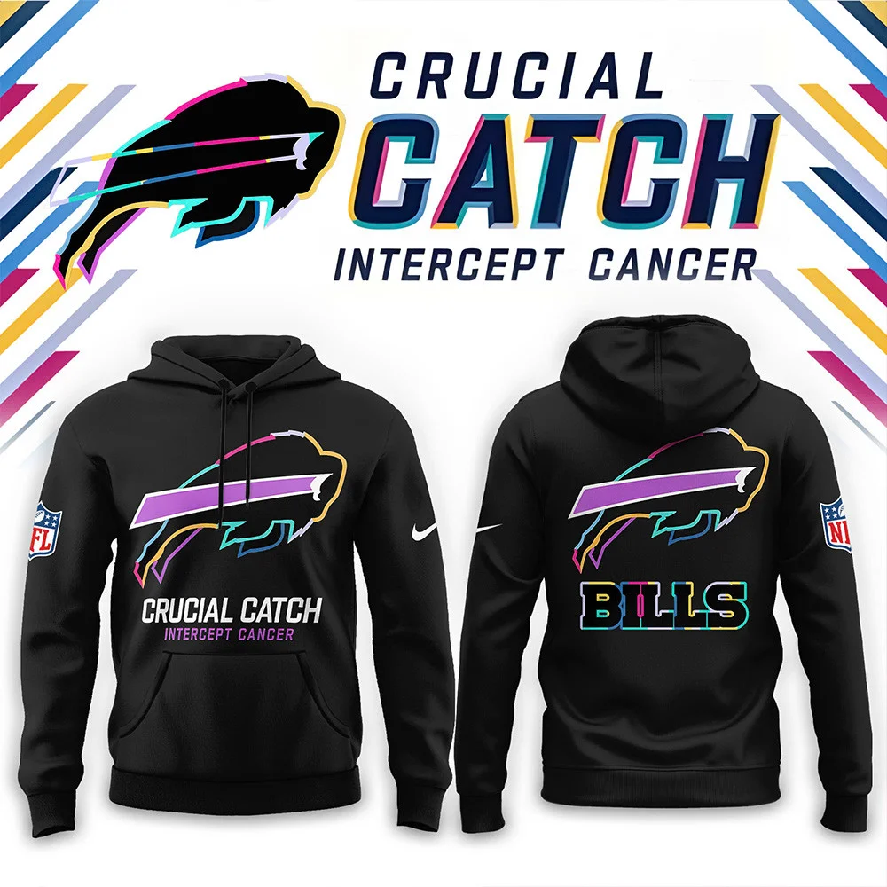 Buffalo Bills NFL Crucial Catch Hoodie Presents For Football Lovers