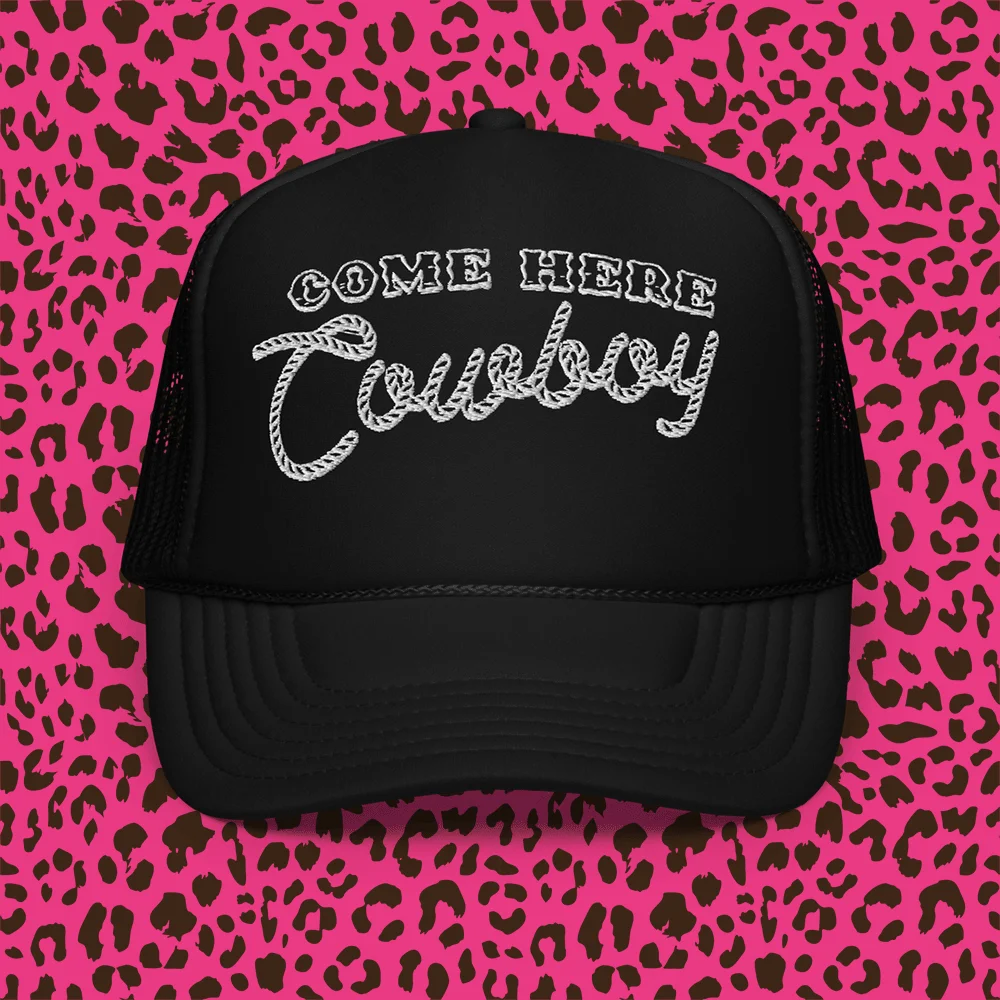 Bunnie XO Merch Come Here Cowboy Trucker Hat Gifts For Father's Day From Wife