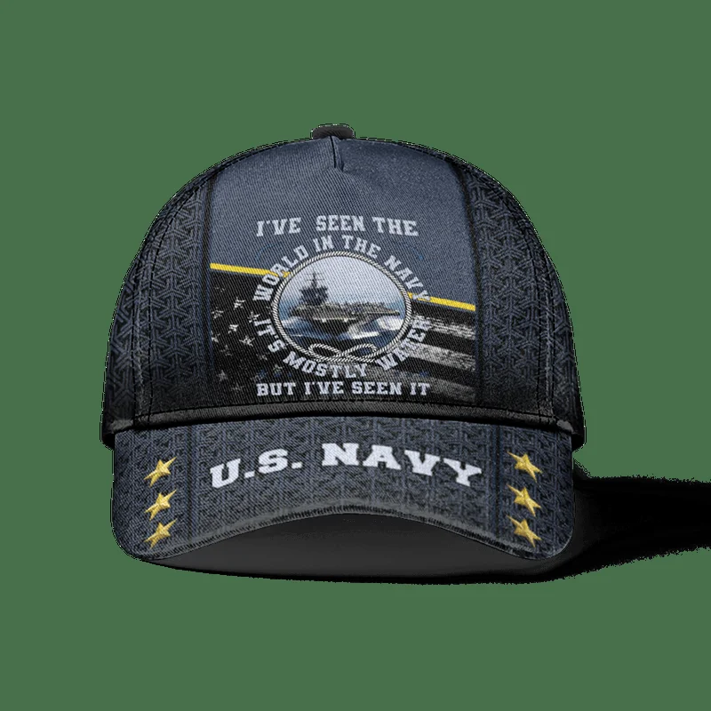 But I've Seen It US Navy Hat Proud USN Patriotic Hat Gifts For Navy Veterans