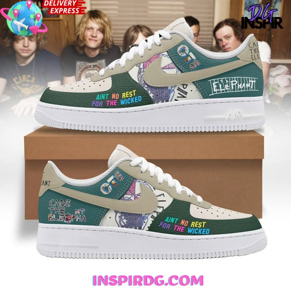 Cage The Elephant Limited Edition Air Force 1