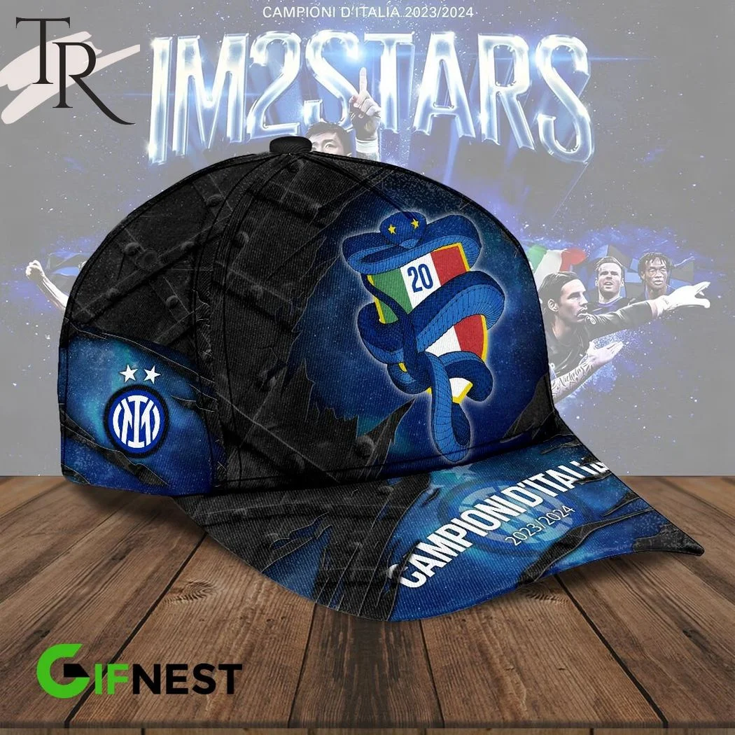 Campioni D'Italia 2023-2024 IM2STARS Inter Milan Classic Cap