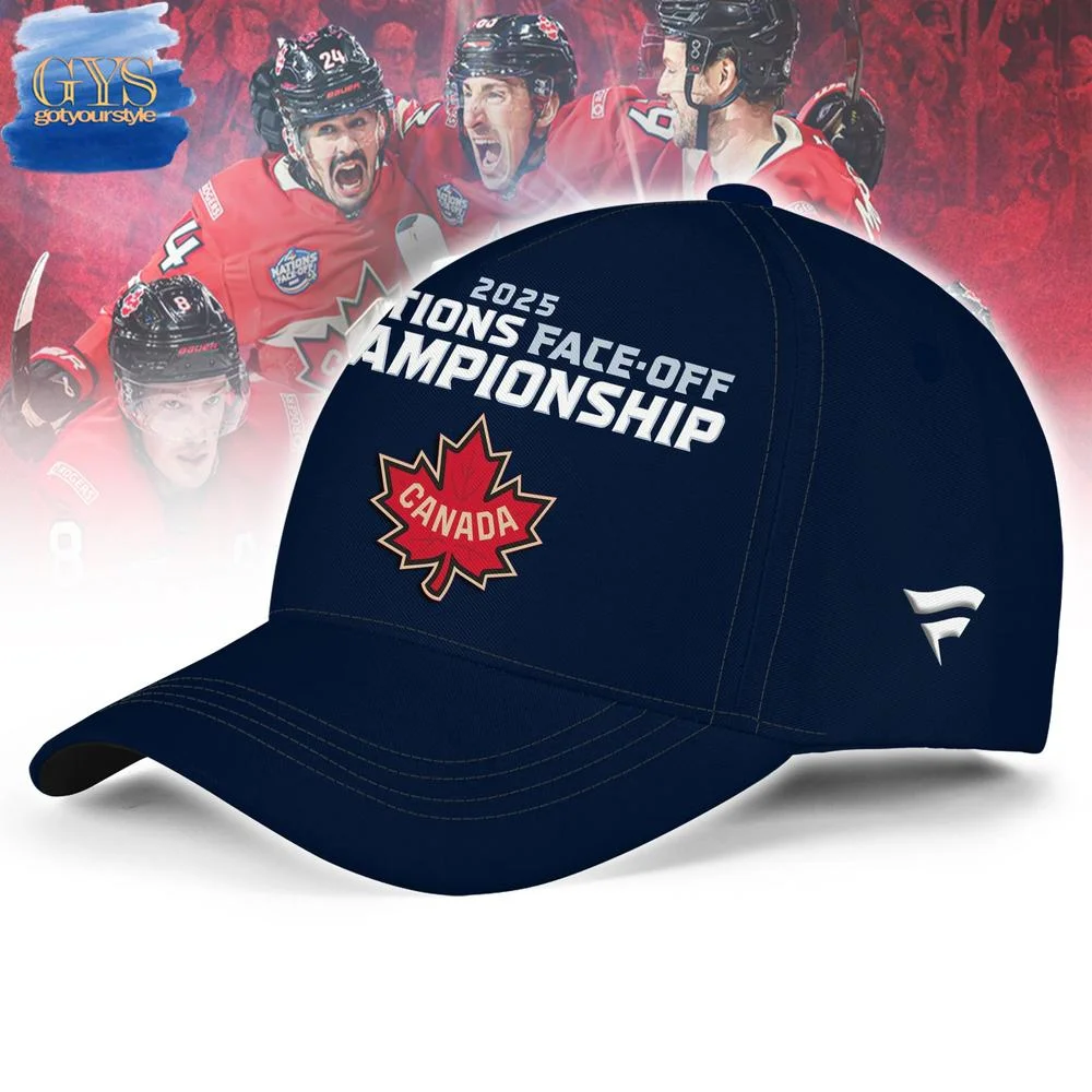 Canada Hockey 2025 4 Nations Face-Off Champions Cap
