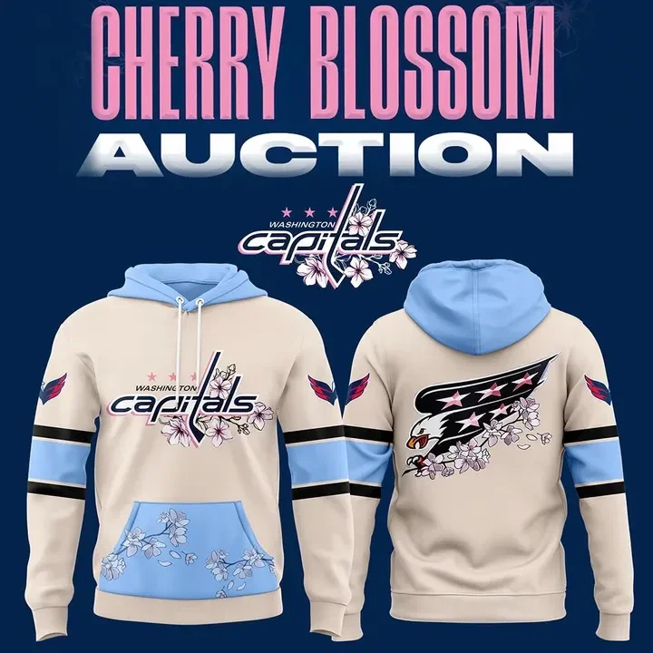 Caps x Cherry Blossom Hoodie 2025